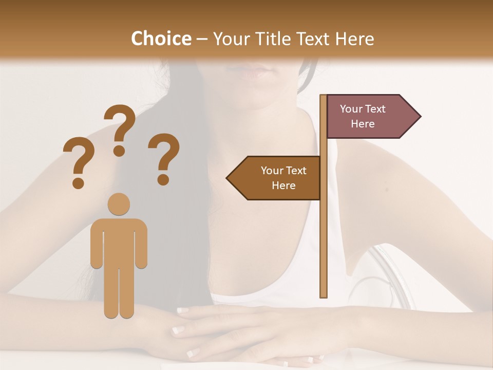 Knife Table Weightcare PowerPoint Template