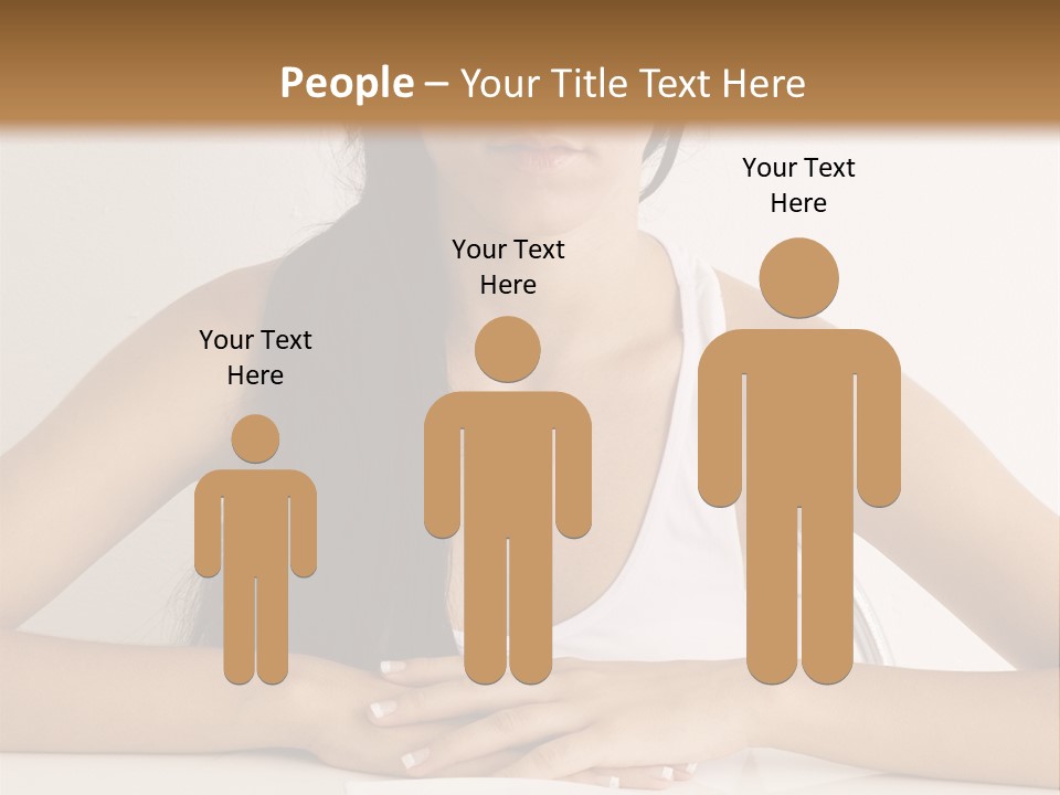 Knife Table Weightcare PowerPoint Template