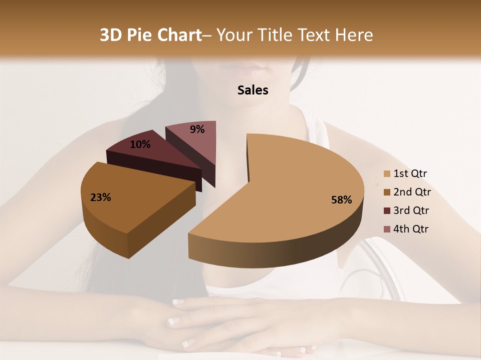 Knife Table Weightcare PowerPoint Template