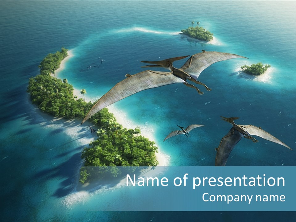 Ocean Natural Park Beauty In Nature PowerPoint Template