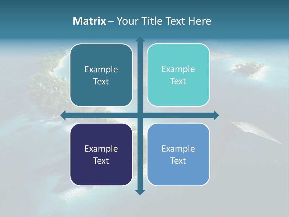 Ocean Natural Park Beauty In Nature PowerPoint Template