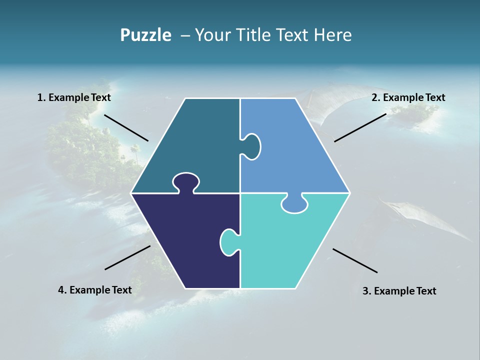 Ocean Natural Park Beauty In Nature PowerPoint Template