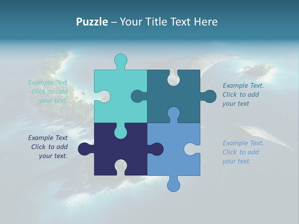 Ocean Natural Park Beauty In Nature PowerPoint Template