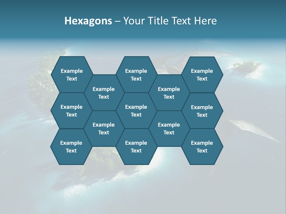 Ocean Natural Park Beauty In Nature PowerPoint Template