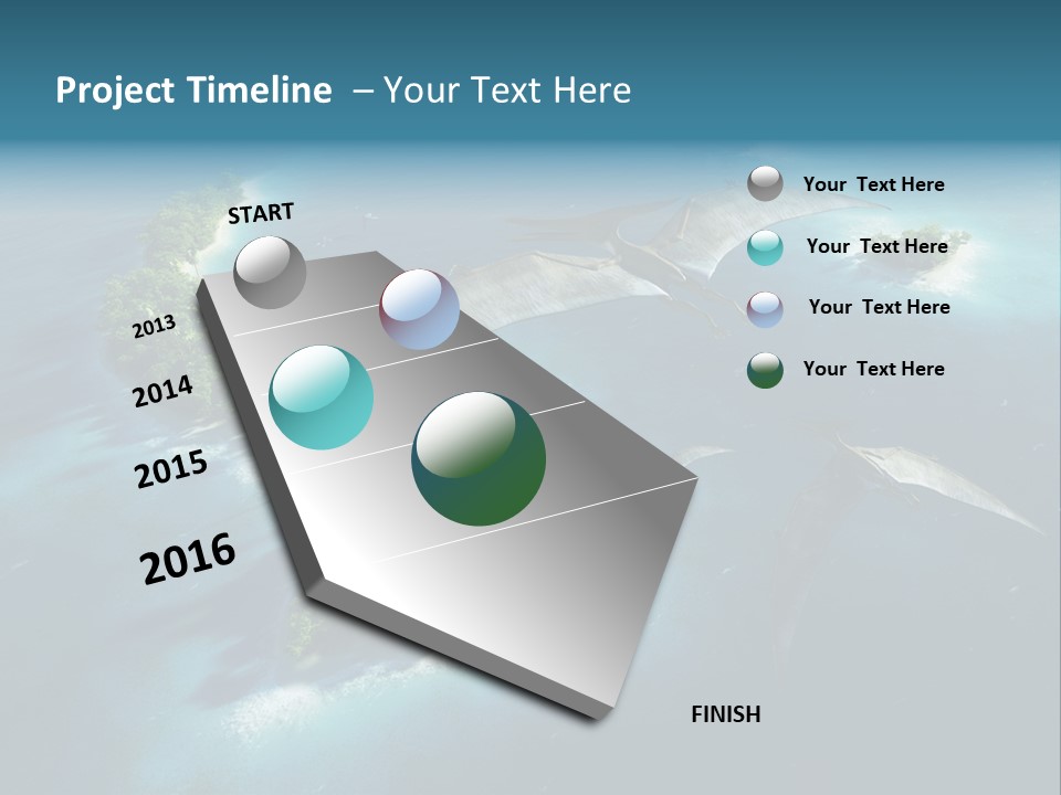Ocean Natural Park Beauty In Nature PowerPoint Template