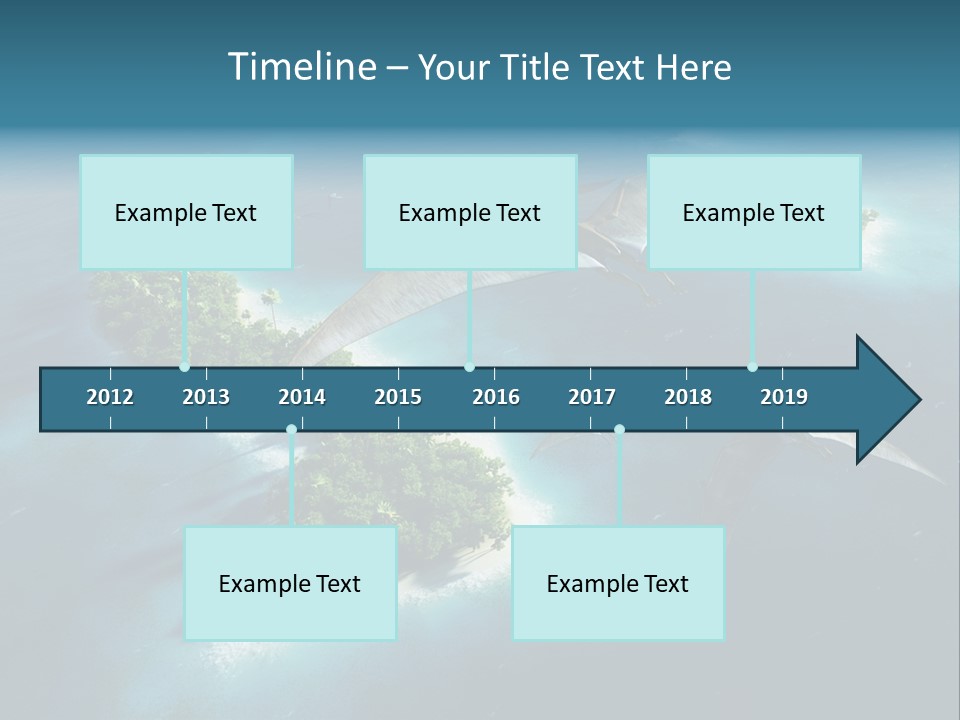 Ocean Natural Park Beauty In Nature PowerPoint Template