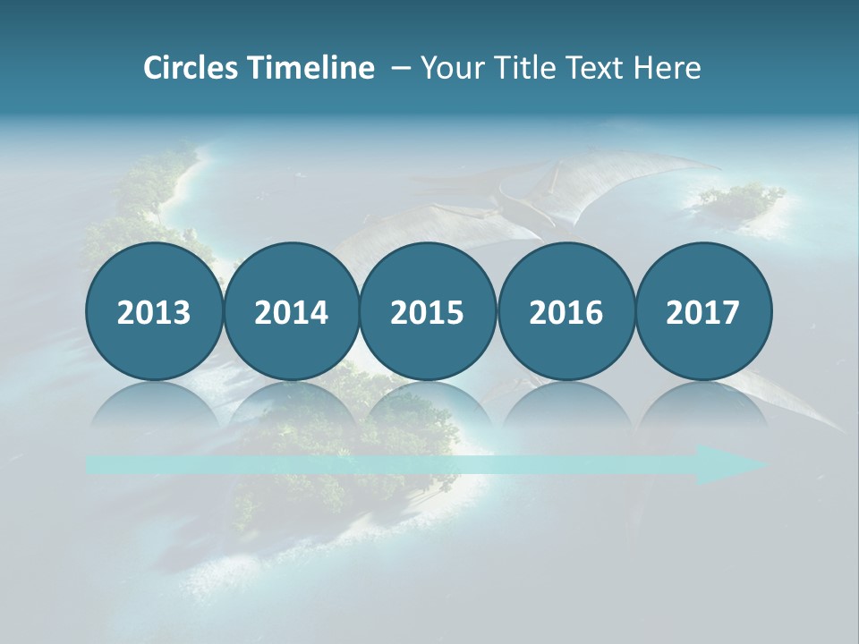 Ocean Natural Park Beauty In Nature PowerPoint Template