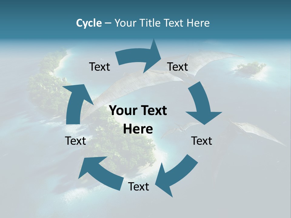 Ocean Natural Park Beauty In Nature PowerPoint Template