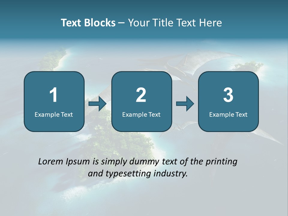 Ocean Natural Park Beauty In Nature PowerPoint Template