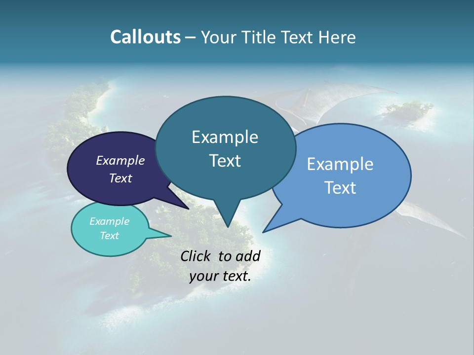 Ocean Natural Park Beauty In Nature PowerPoint Template