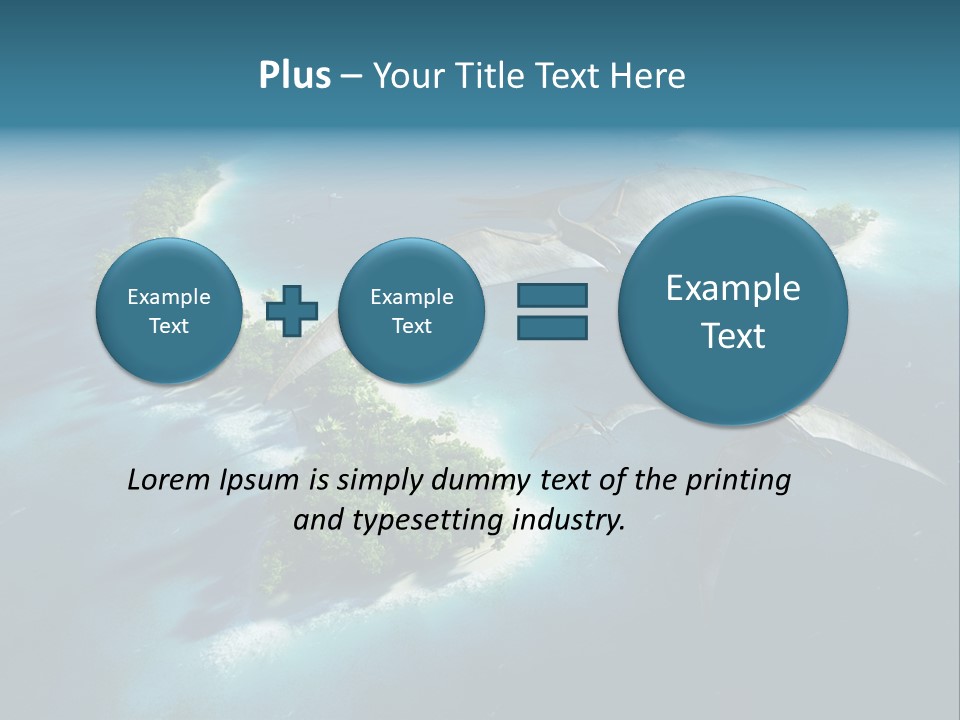 Ocean Natural Park Beauty In Nature PowerPoint Template