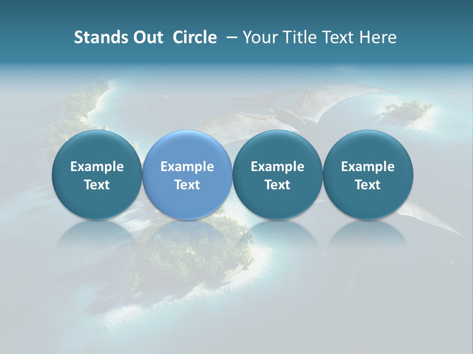 Ocean Natural Park Beauty In Nature PowerPoint Template