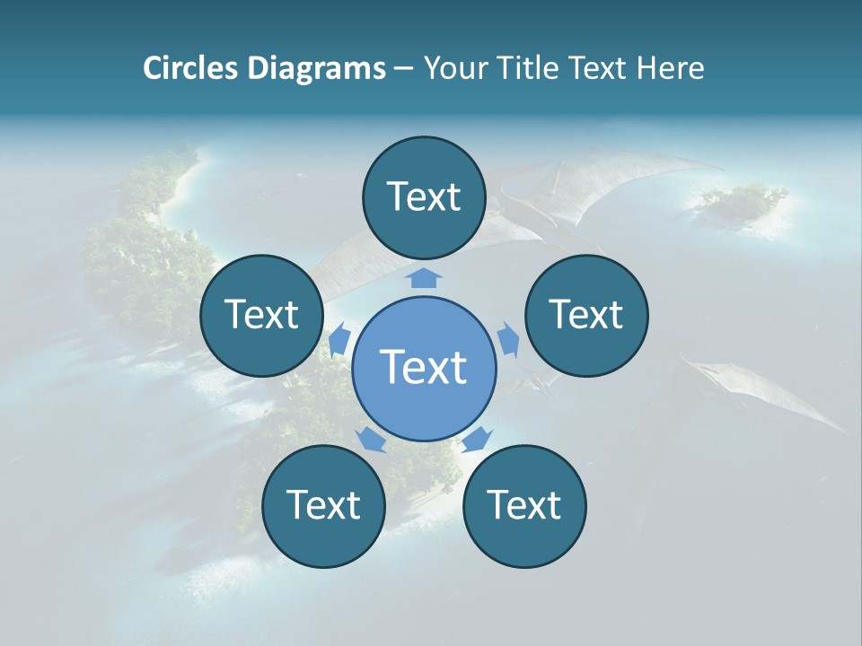 Ocean Natural Park Beauty In Nature PowerPoint Template