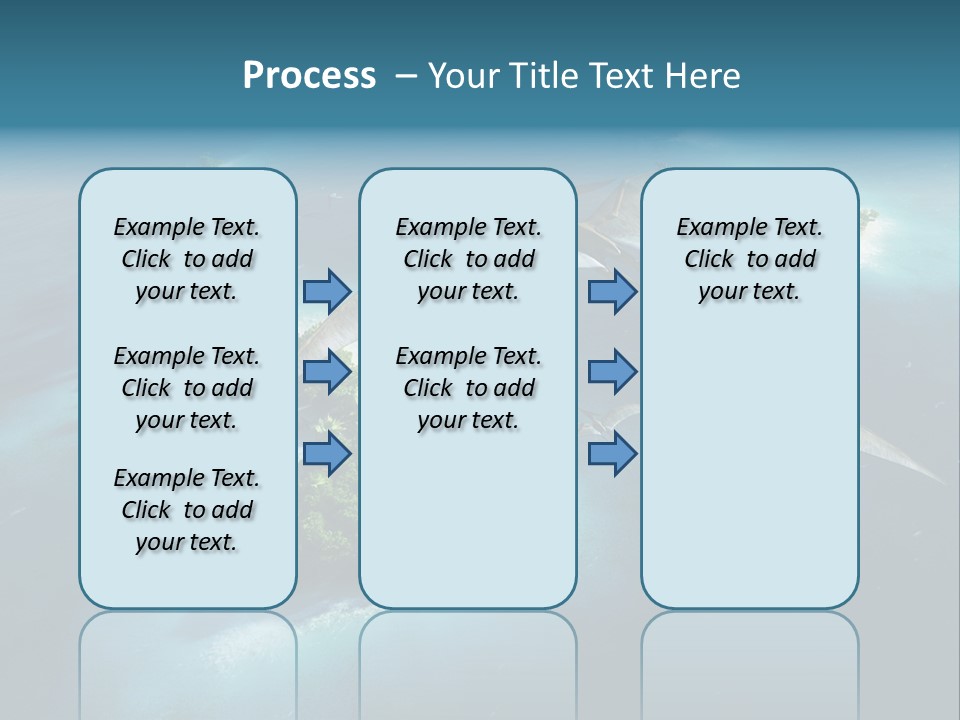 Ocean Natural Park Beauty In Nature PowerPoint Template