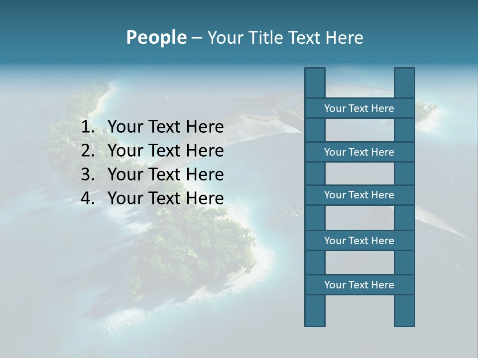 Ocean Natural Park Beauty In Nature PowerPoint Template