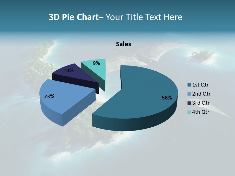 Ocean Natural Park Beauty In Nature PowerPoint Template