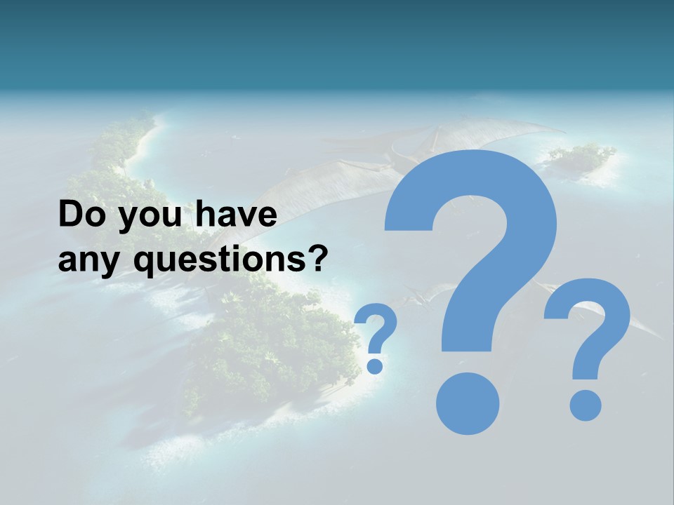 Ocean Natural Park Beauty In Nature PowerPoint Template