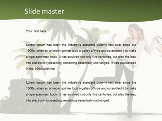 Extinct Sand Wave PowerPoint Template