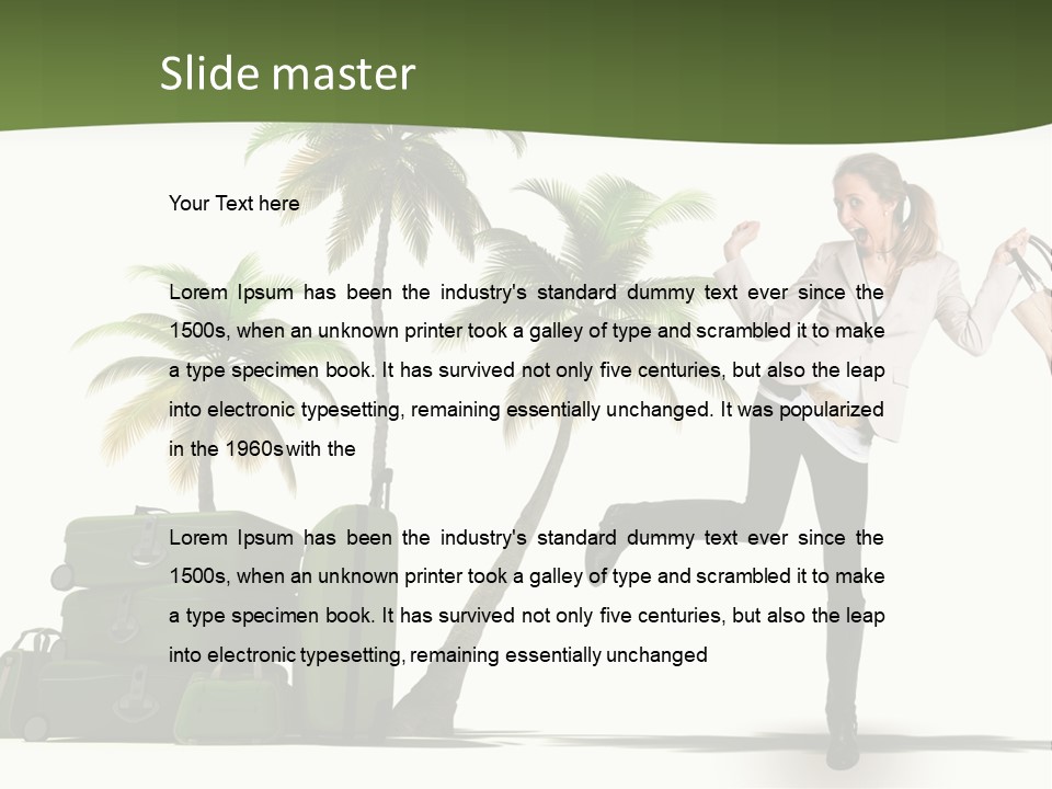 Extinct Sand Wave PowerPoint Template