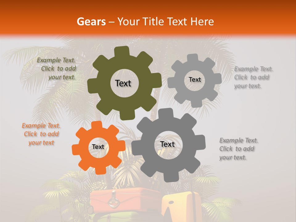 Paleo Wave Nature PowerPoint Template