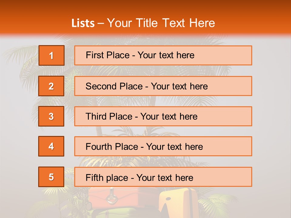 Paleo Wave Nature PowerPoint Template