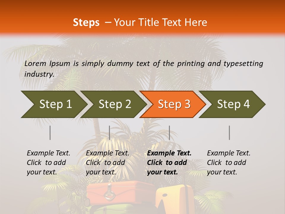 Paleo Wave Nature PowerPoint Template