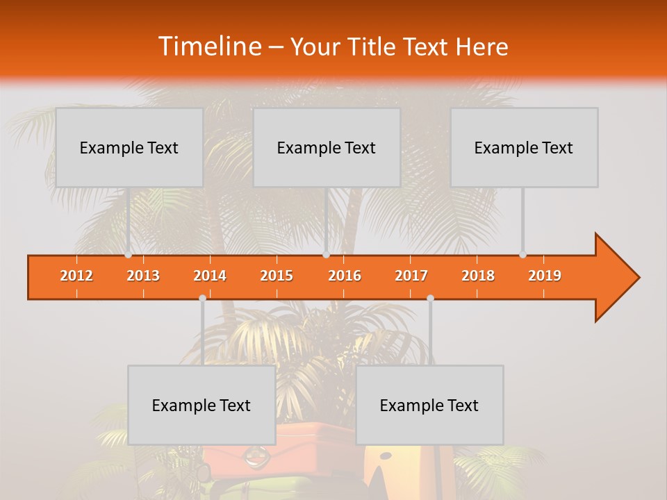 Paleo Wave Nature PowerPoint Template