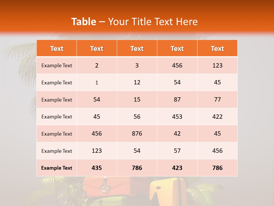 Paleo Wave Nature PowerPoint Template