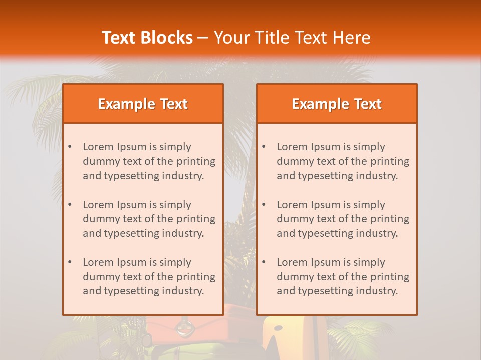 Paleo Wave Nature PowerPoint Template