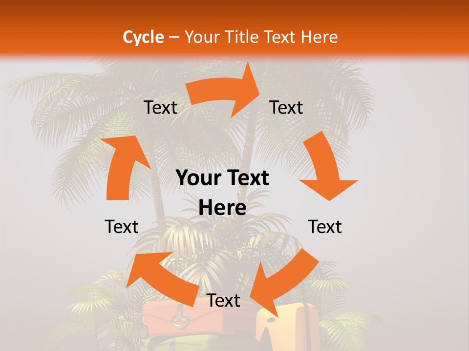 Paleo Wave Nature PowerPoint Template