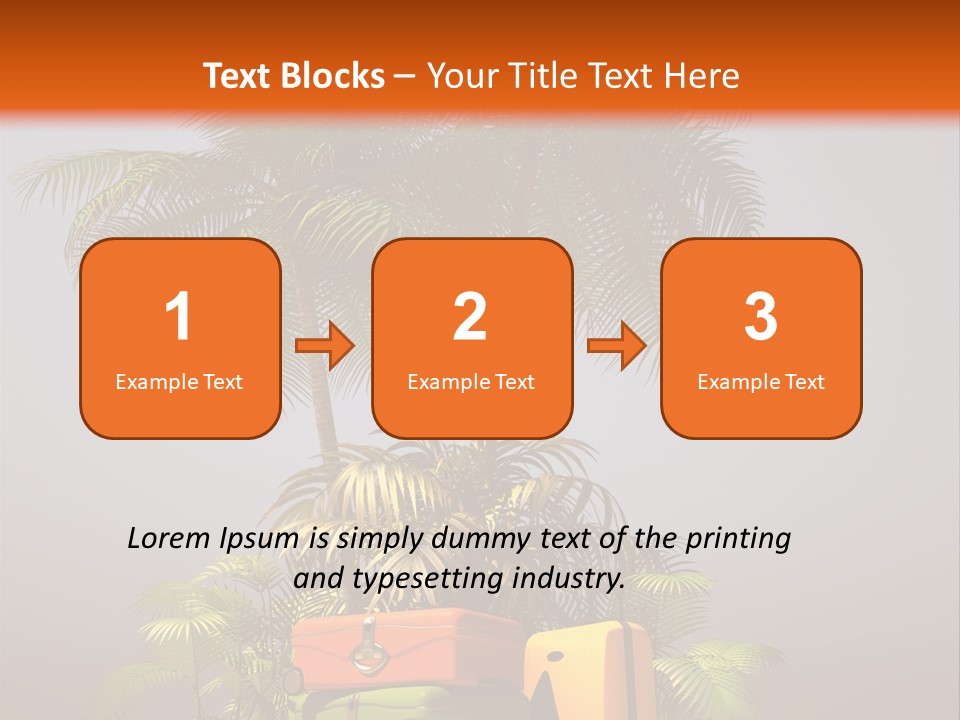 Paleo Wave Nature PowerPoint Template