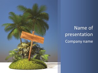 Tree Flying Dinosaur Prehistoric PowerPoint Template