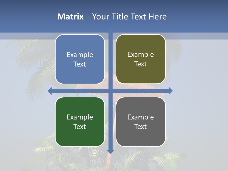 Tree Flying Dinosaur Prehistoric PowerPoint Template