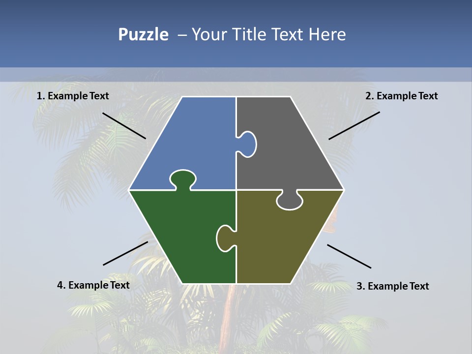 Tree Flying Dinosaur Prehistoric PowerPoint Template