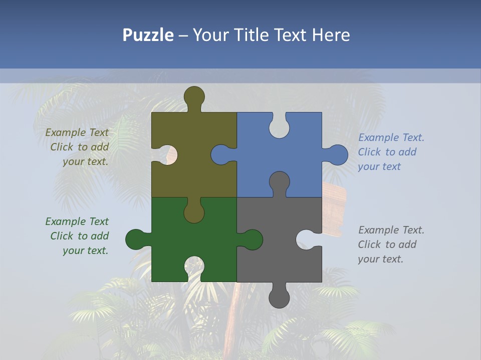 Tree Flying Dinosaur Prehistoric PowerPoint Template