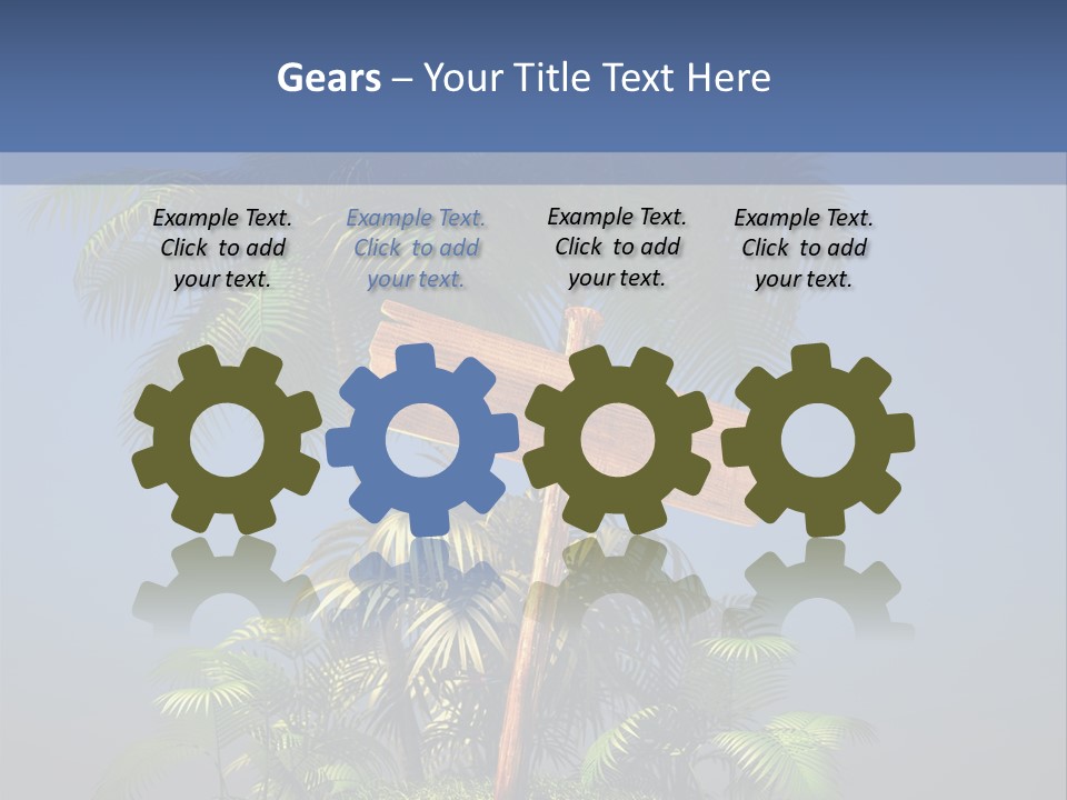 Tree Flying Dinosaur Prehistoric PowerPoint Template