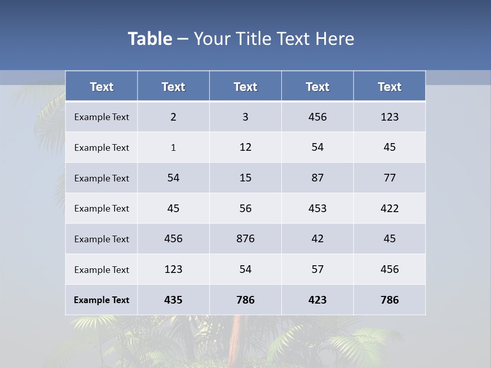 Tree Flying Dinosaur Prehistoric PowerPoint Template