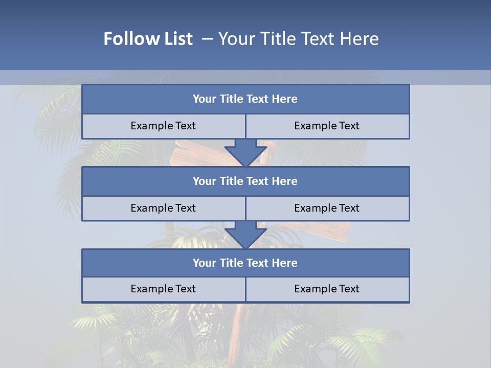 Tree Flying Dinosaur Prehistoric PowerPoint Template
