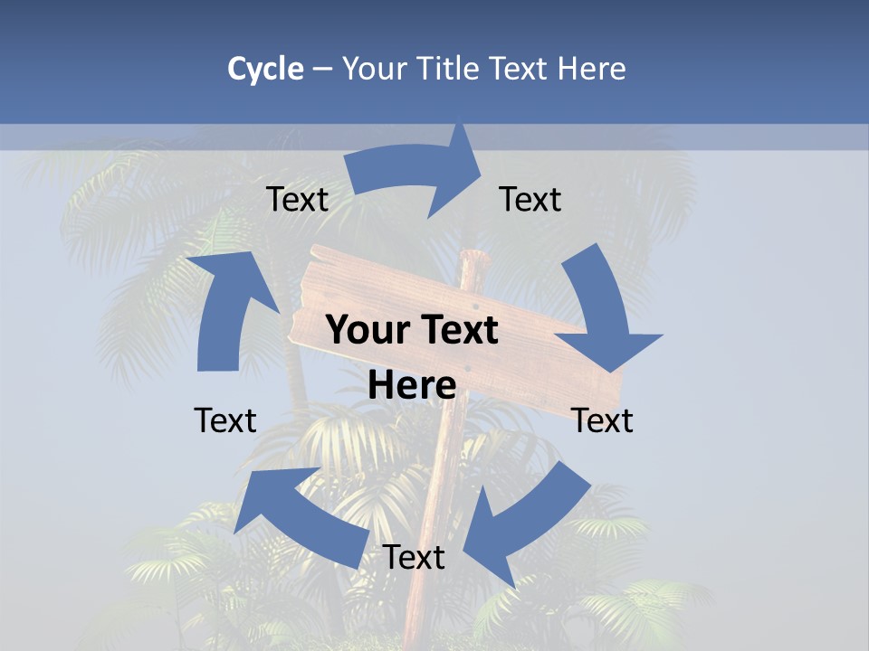 Tree Flying Dinosaur Prehistoric PowerPoint Template