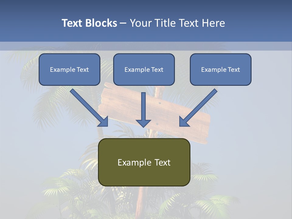 Tree Flying Dinosaur Prehistoric PowerPoint Template