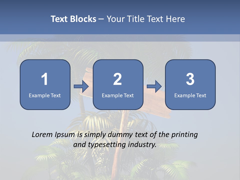 Tree Flying Dinosaur Prehistoric PowerPoint Template