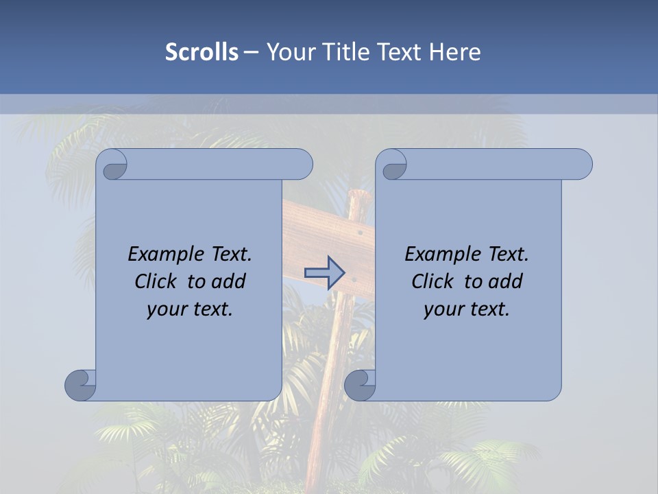 Tree Flying Dinosaur Prehistoric PowerPoint Template