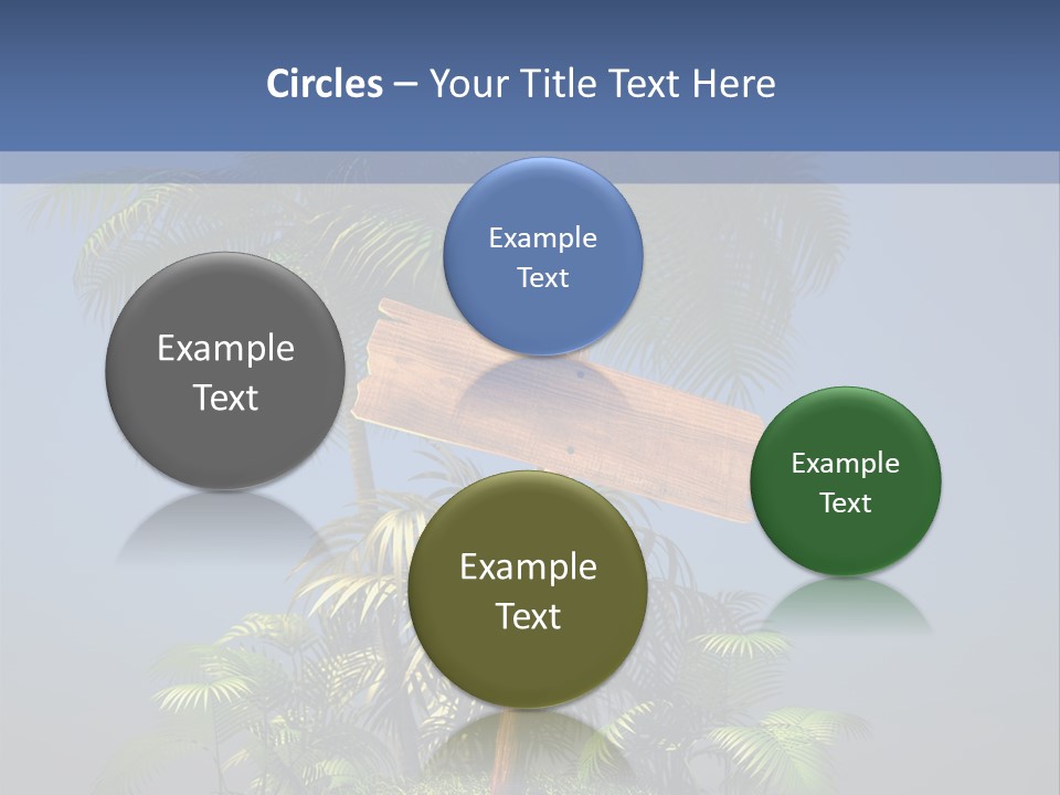 Tree Flying Dinosaur Prehistoric PowerPoint Template