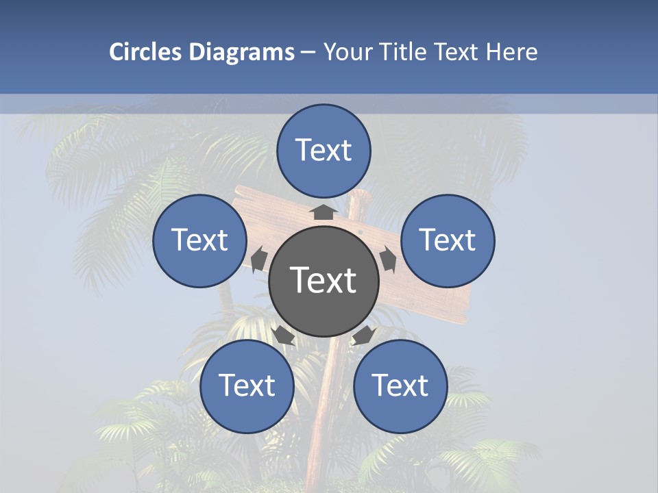 Tree Flying Dinosaur Prehistoric PowerPoint Template