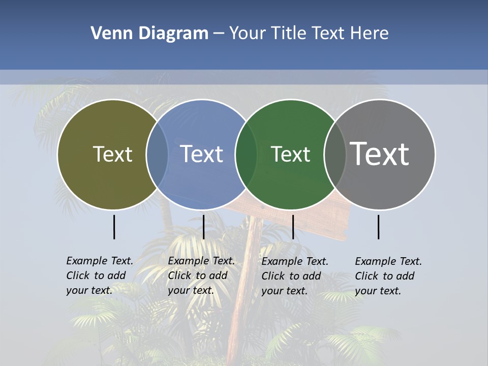 Tree Flying Dinosaur Prehistoric PowerPoint Template