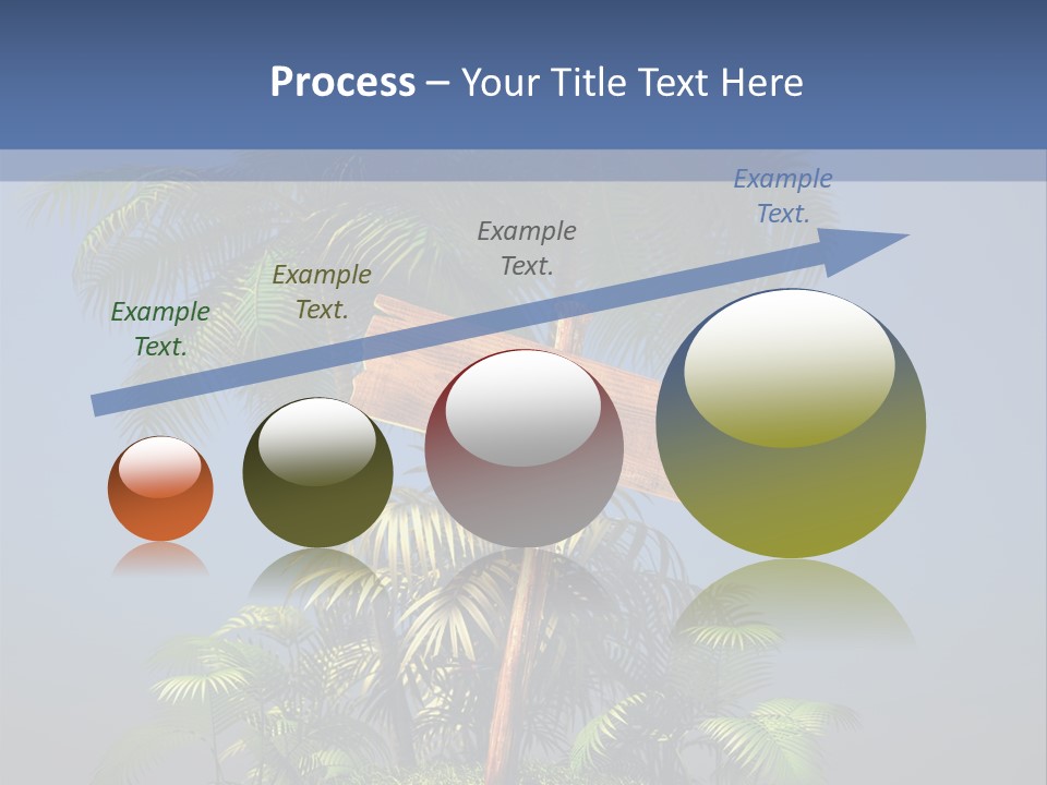 Tree Flying Dinosaur Prehistoric PowerPoint Template
