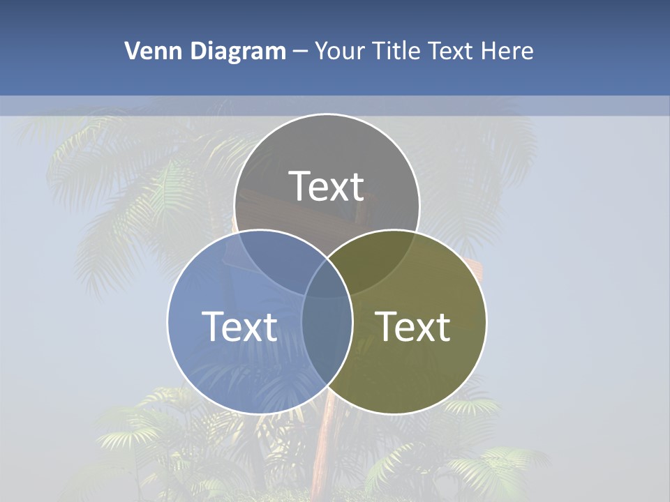 Tree Flying Dinosaur Prehistoric PowerPoint Template