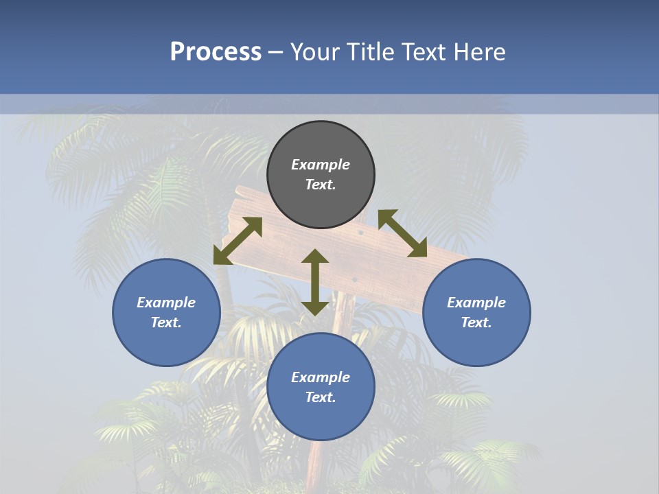 Tree Flying Dinosaur Prehistoric PowerPoint Template