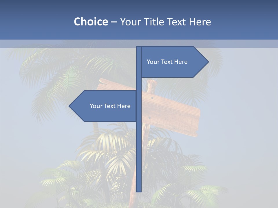 Tree Flying Dinosaur Prehistoric PowerPoint Template
