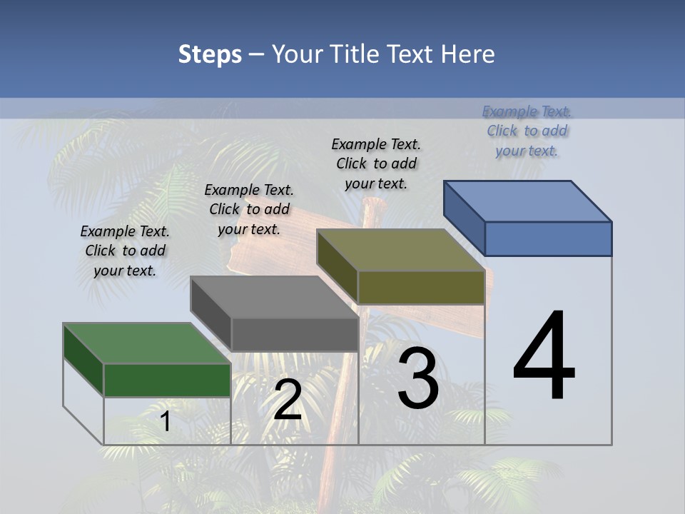 Tree Flying Dinosaur Prehistoric PowerPoint Template